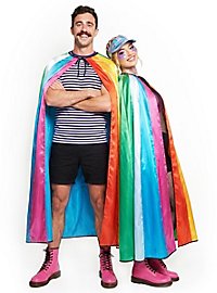 Regenboog cape