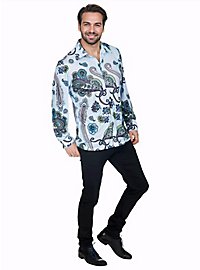 Retro-Hemd, durchgeknöpft, 1-tlg