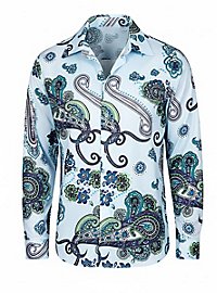 Retro-Hemd, durchgeknöpft, 1-tlg