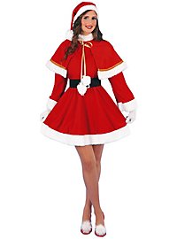 Retro Rockabilly Weihnachtsfrau Kostüm