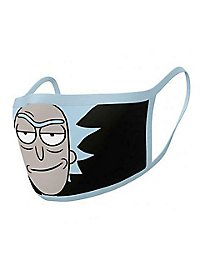 Rick Y Morty - Pack Doble Mascarillas De Tela De Rick