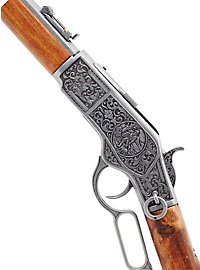 Rifle "Winchester" silver engraved 