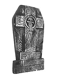 RIP tombstone with cross