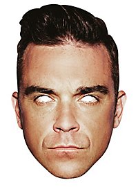 Robbie Williams cardboard mask