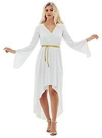 Robe d'ange avec bordure dorée