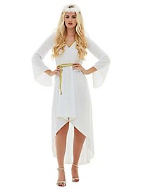 Robe d'ange avec bordure dorée