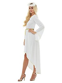 Robe d'ange avec bordure dorée