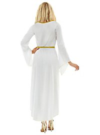 Robe d'ange avec bordure dorée