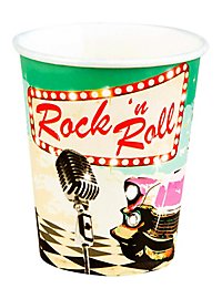 Rock'n'Roll paper cups 6 pieces