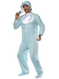 Romper suit for adults light blue