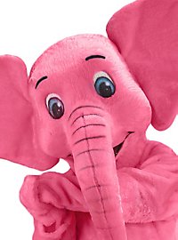Rosa Elefant Maskottchen
