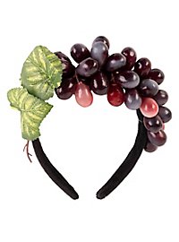 Rote Weintrauben Kopfschmuck