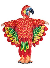 Roter Papagei Jumpsuit für Kinder