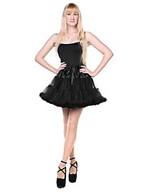 Ruched tutu black