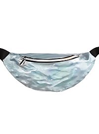 Sac ventral argent années 80
