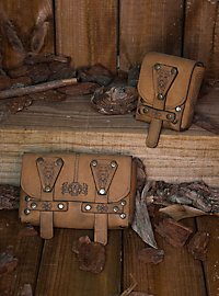 Sacoche de ceinture médiévale - Bormund, grand