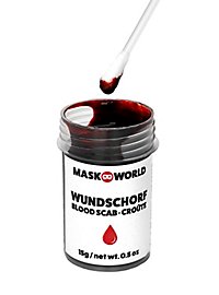 Sårskorpe - Skorpet Blod Kunstblod