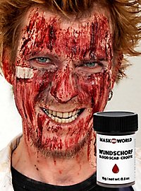 Sårskorpe - Skorpet Blod Kunstblod