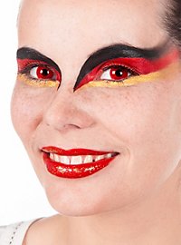 Red Contact Lenses Satan
