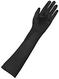 Satin Gloves black 
