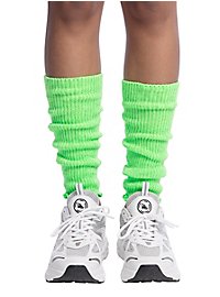 Scaldamuscoli retrò verde neon
