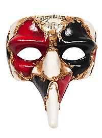 Scaramouche colore musica Venezianische Maske