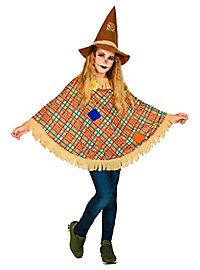 Scarecrow poncho for children