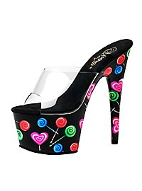 Scarpe lecca-lecca nere