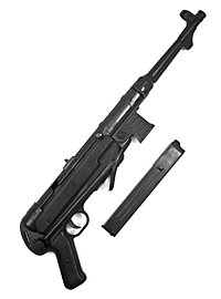 Schmeisser Maschinenpistole 40 mit Gurt Dekowaffe