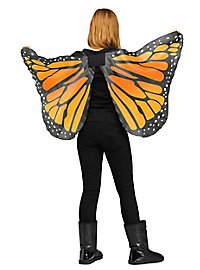 Schmetterlings Flügeltuch für Kinder gold