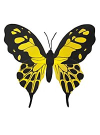 Schmetterlingsflügel klein schwarz-gelb