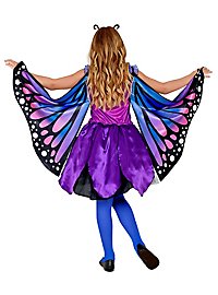 Schmetterlingskleid für Kinder blau