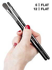 Schminkpinsel flach klein - 6 FLAT