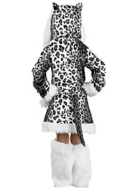 Schneeleopard Kostüm für Mädchen