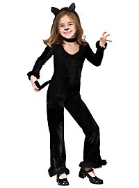 Schwarze Katze Jumpsuit für Kinder