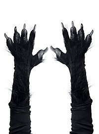 Schwarze Monsterklauen Handschuhe