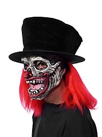 Schwarzer Voodoo Clown Maske