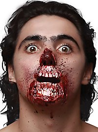 Scraped Face Latex Application