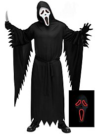 Scream - Ghostface costume with light up mask