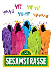Sesamo apriti - Costume da marziano Yip Yip blu