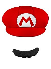 Set casquette & barbe Super Mario