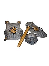 Set d'accessoires de chevalier pour enfants