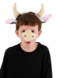 Set d'accessoires vache pour enfants