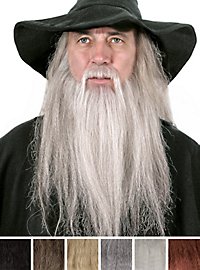 Set De Barba De Mago Con Barba Completa Y Bigote