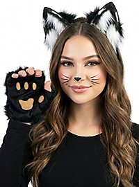 Set de disfraz de gato negro
