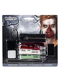 Set De Maquillaje Zombi Con Cremallera