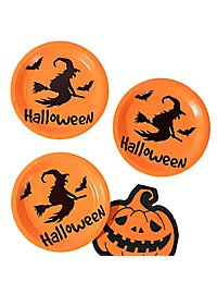 Set De Vajilla Para Fiesta De Halloween Básico 23 Piezas