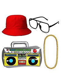 Set di accessori hip hop anni '80