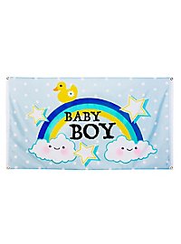Set di decorazioni Baby Party Boy 31 pezzi per 6 persone