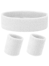 Set di fasce elastiche bianche